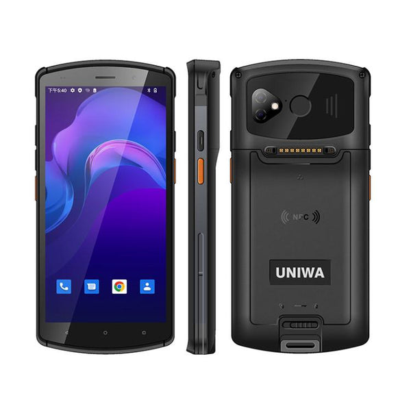 UNIWA V7S PDA Barcode Scanner Rugged Phone, 4GB+64GB, 5.7 inch Android 12 Mediatek MT6762 Octa Core, NFC, Network: 4G, EU Plug, US Plug, UK Plug, AU Plug