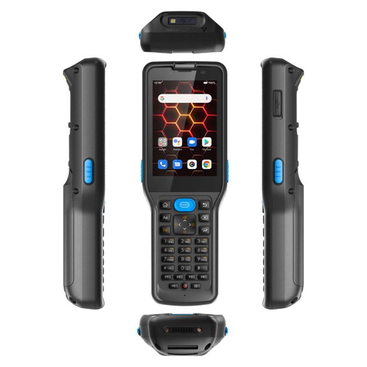 UNIWA V350 Handheld Rugged 2D Barcode Scanner, 4GB+64GB, 3.5 inch Android 12 Mediatek MT6761 Quad Core, T9 Keyboard, NFC, Network: 4G, EU Plug, US Plug, UK Plug, AU Plug