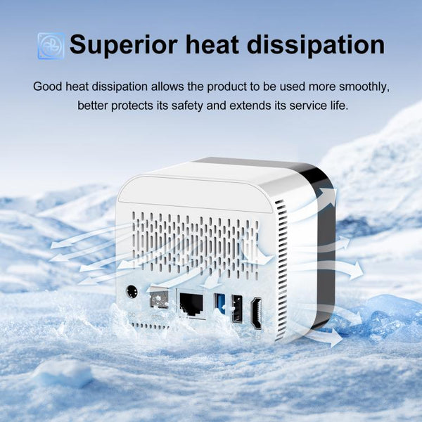 H96Max 8K UHD Android 14 Smart TV Box with Remote Control, Allwinner H728 Octa-Core, 2GB+16GB, 4GB+32GB, 4GB+128GB