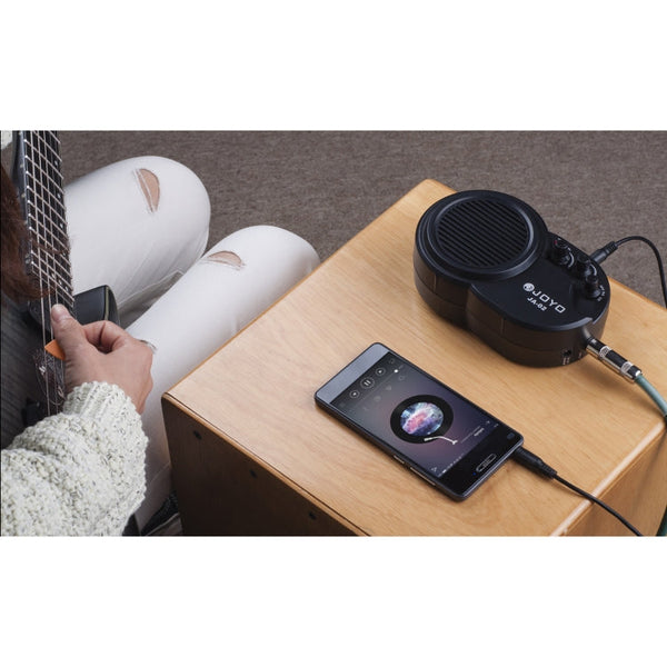 JOYO JA-02 3W Guitar Amplifier Mini Electric Guitar Amp Amplifier Speaker with Volume Tone Distortion Control, JA-02
