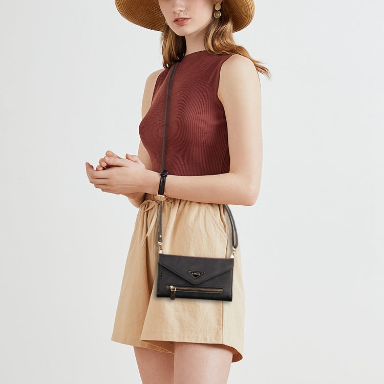 Skin Feel Zipper Horizontal Flip Leather Case with Holder & Card Slots & Photo Frame & Lanyard & Long Rope, For iPhone 6, For iPhone 6 Plus, For iPhone 7 / 8 / SE (2020), For iPhone 7 Plus / 8 Plus