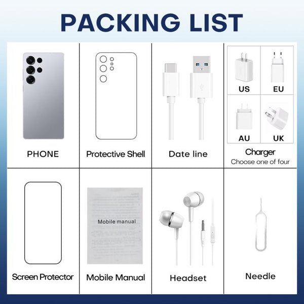 F102 / S25 Ultra, 4GB+64GB, 6.75 inch Android 11 MTK6762 Octa Core, Network: 4G, Dual SIM, Support Wireless Charging, EU Plug, US Plug, UK Plug, AU Plug