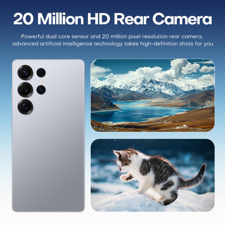 F102 / S25 Ultra, 4GB+64GB, 6.75 inch Android 11 MTK6762 Octa Core, Network: 4G, Dual SIM, Support Wireless Charging, EU Plug, US Plug, UK Plug, AU Plug