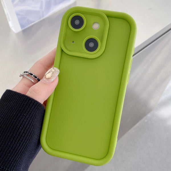 Shockproof Frame Frosted Precise Hole TPU Phone Case