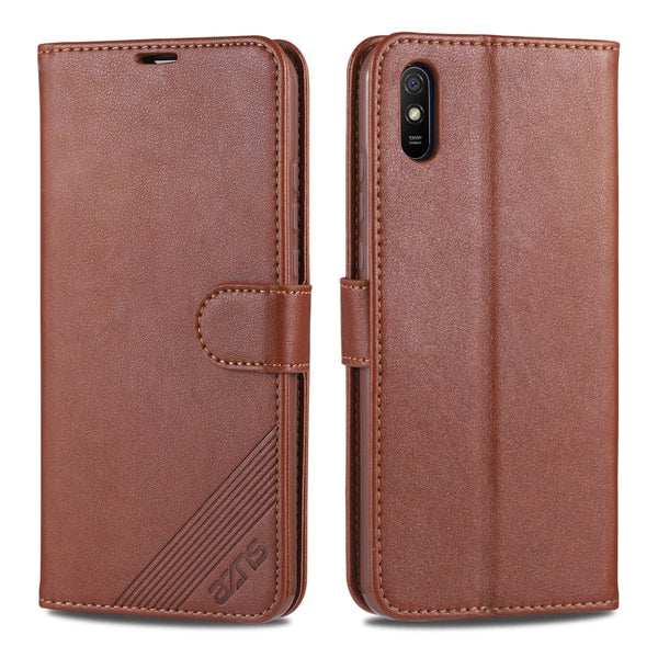 AZNS Sheepskin Texture Horizontal Flip Leather Case with Holder & Card Slots & Wallet, For Vivo S7, For  Huawei Enjoy 20, For Huawei Y5p, For Huawei Maimang 9, For Xiaomi Redmi 9A