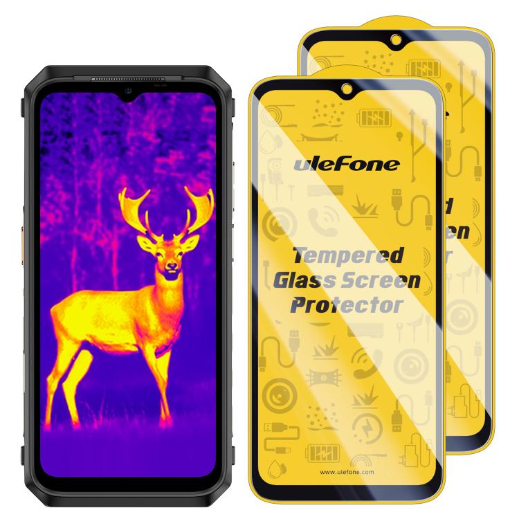 2pcs / Pack Ulefone 9H HD Anti Fingerprint Tempered Glass Screen Protector