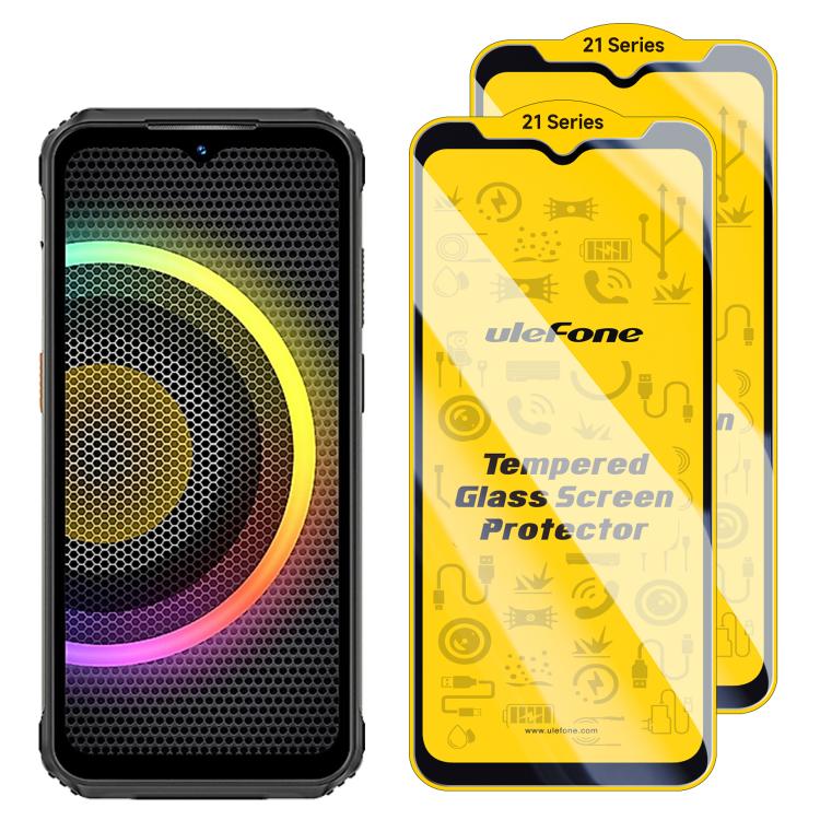 2pcs / Pack Ulefone 9H HD Anti Fingerprint Tempered Glass Screen Protector