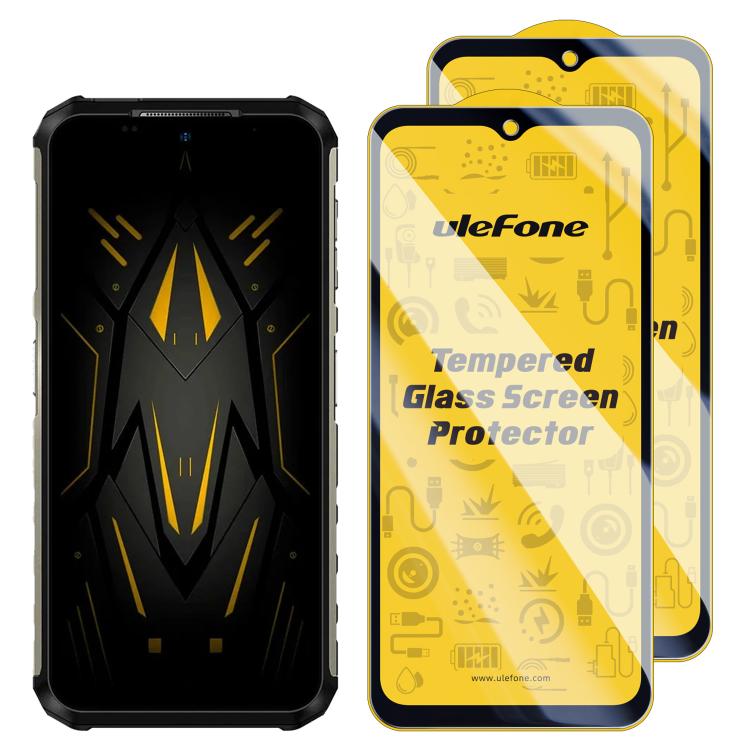 2pcs / Pack Ulefone 9H HD Anti Fingerprint Tempered Glass Screen Protector