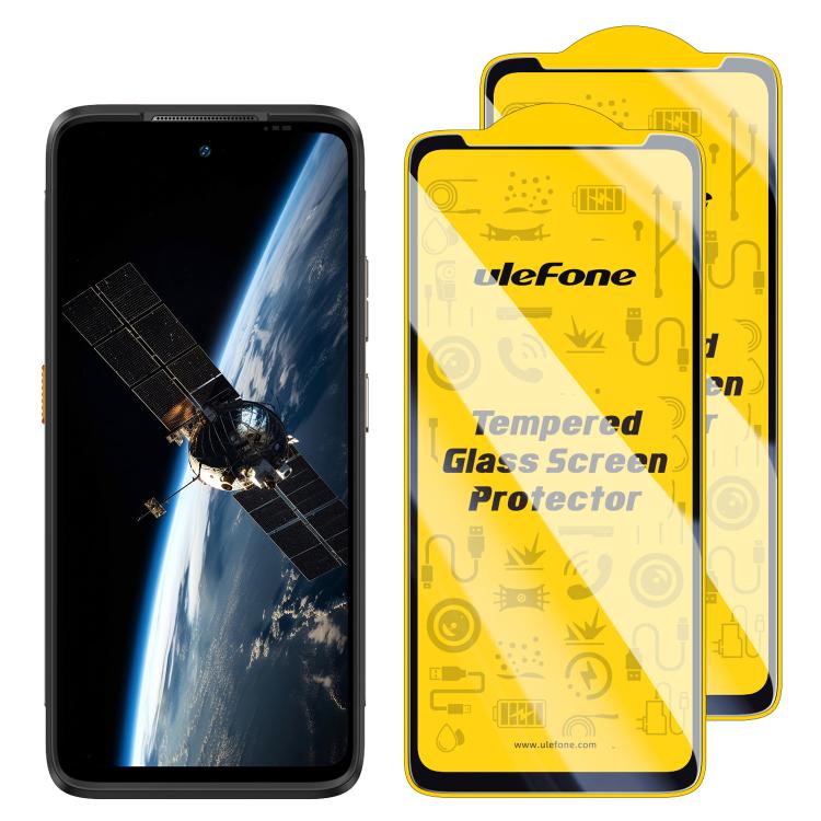 2pcs / Pack Ulefone 9H HD Anti Fingerprint Tempered Glass Screen Protector