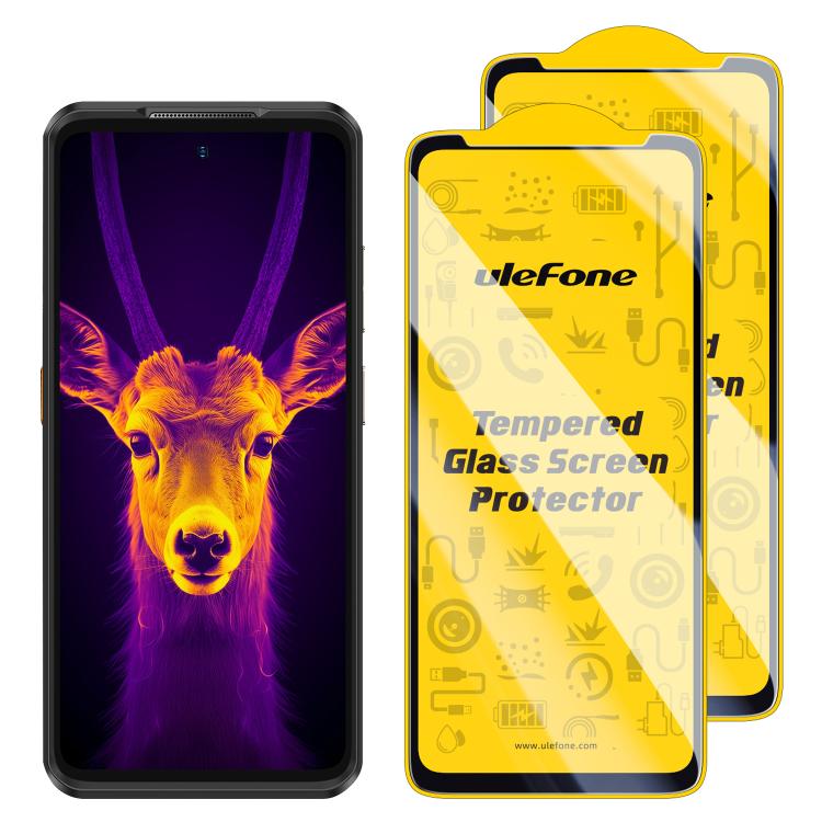 2pcs / Pack Ulefone 9H HD Anti Fingerprint Tempered Glass Screen Protector