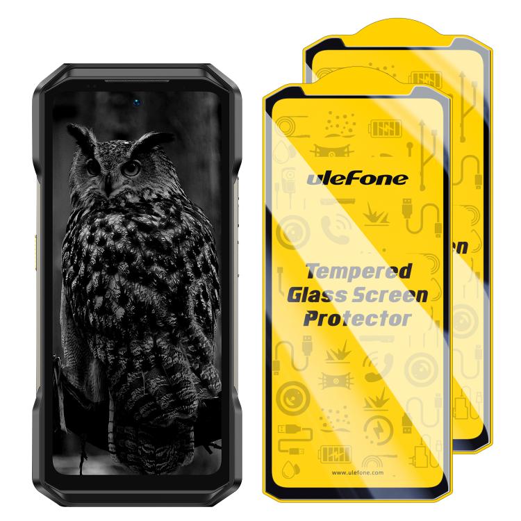 2pcs / Pack Ulefone 9H HD Anti Fingerprint Tempered Glass Screen Protector