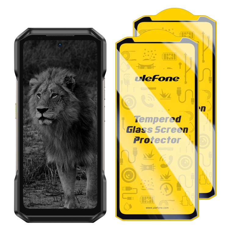 2pcs / Pack Ulefone 9H HD Anti Fingerprint Tempered Glass Screen Protector