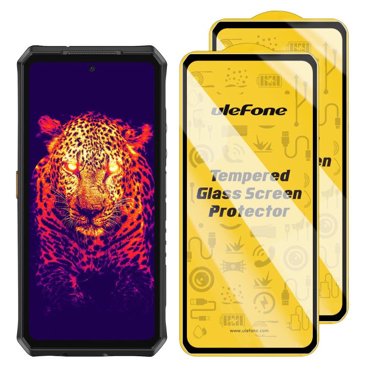 2pcs / Pack Ulefone 9H HD Anti Fingerprint Tempered Glass Screen Protector