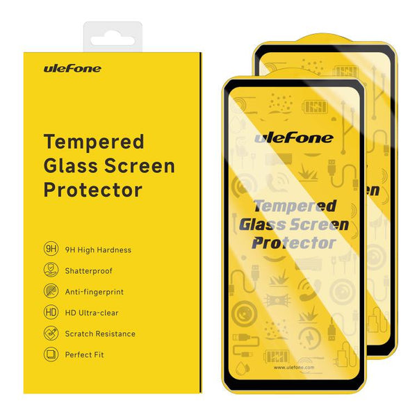 2pcs / Pack Ulefone 9H HD Anti Fingerprint Tempered Glass Screen Protector