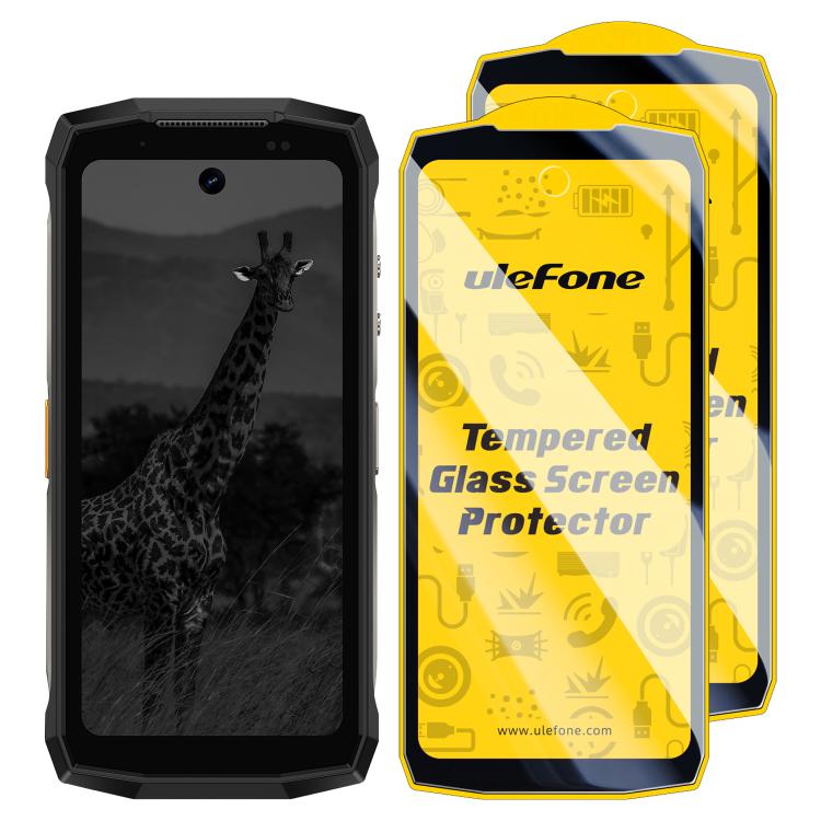 2pcs / Pack Ulefone 9H HD Anti Fingerprint Tempered Glass Screen Protector