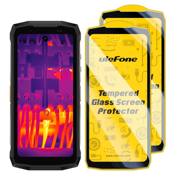 2pcs / Pack Ulefone 9H HD Anti Fingerprint Tempered Glass Screen Protector