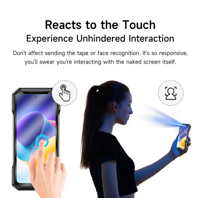 2pcs / Pack Ulefone 9H HD Anti Fingerprint Tempered Glass Screen Protector