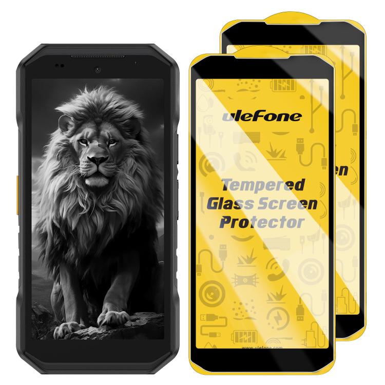 2pcs / Pack Ulefone 9H HD Anti Fingerprint Tempered Glass Screen Protector