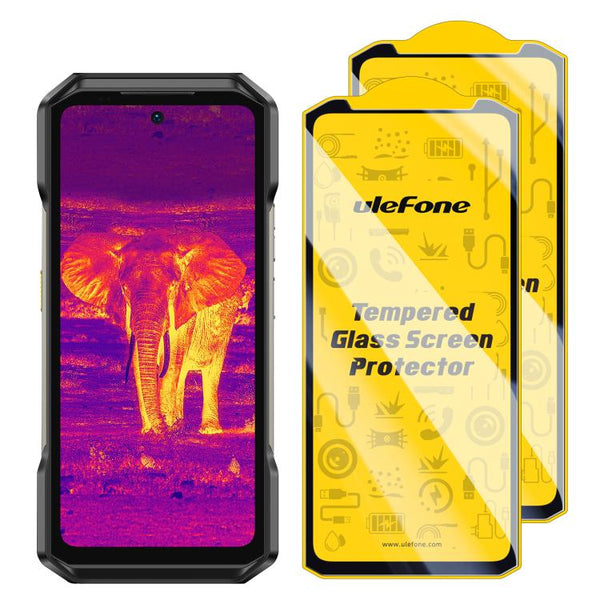2pcs / Pack Ulefone 9H HD Anti Fingerprint Tempered Glass Screen Protector