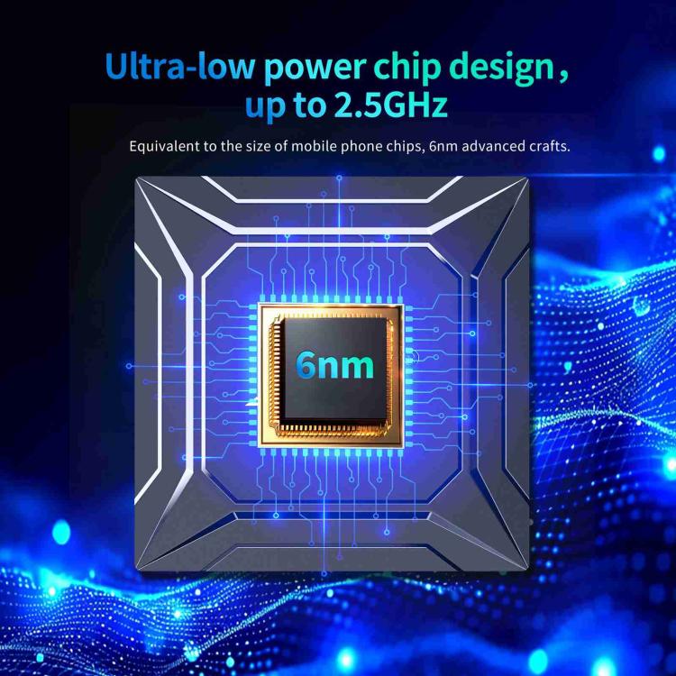 X96 M200 YB951 Android 14.0 Smart TV Box, Amlogic S905X5M Quad-core ARM Cortex A55