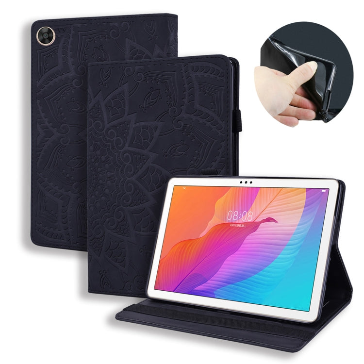 Calf Texture Embossed Horizontal Flip Leather Case with Holder & Card Slots & Photo Frame, For Huawei Enjoy Tablet 2, For Huawei MatePad 10.8, For Amazon Fire HD 8 (2020)