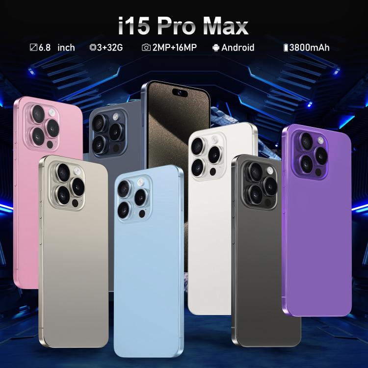 I16 Pro Max / VD1, 3GB+32GB, 6.8 inch Android 10 MTK6753 Octa Core, Network: 4G, Dual SIM, EU Plug, US Plug, UK Plug