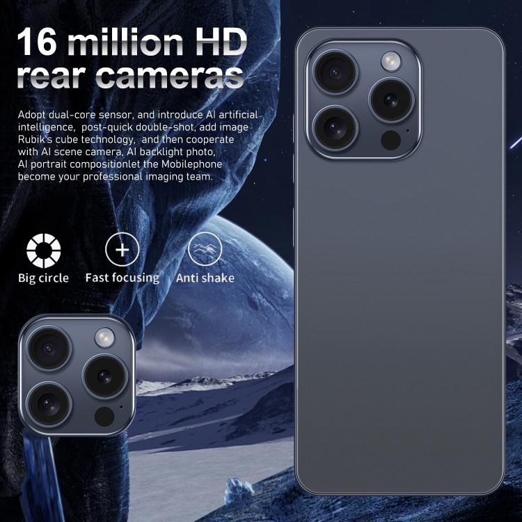 I16 Pro Max / VD1, 3GB+32GB, 6.8 inch Android 10 MTK6753 Octa Core, Network: 4G, Dual SIM, AU Plug