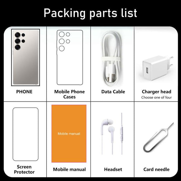 S25 Ultra / S11, 4GB+64GB, 6.75 inch Android 12 MTK6762 Octa Core, Network: 4G, Dual SIM, UK Plug, AU Plug