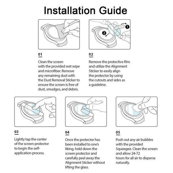2pcs xDfind Curved 3D Composite Material Soft Film Screen Protector