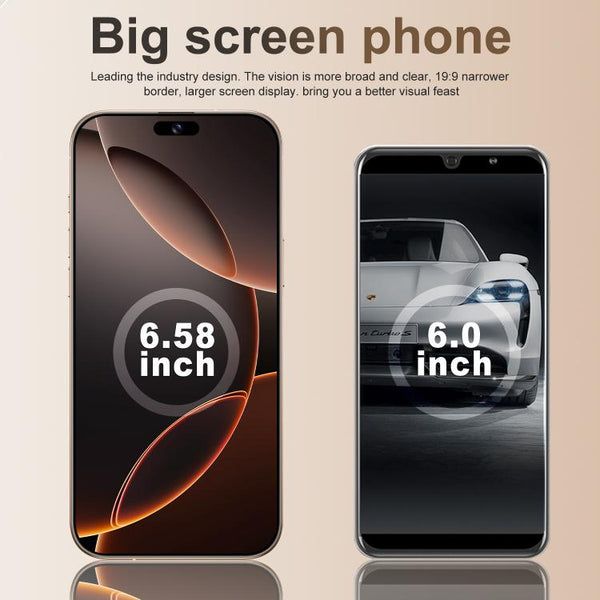 A16 Pro Max / PDA89-B, 4GB+64GB, 6.58 inch Android 10 MTK6739 Quad Core, Network: 4G, OTG, Dual SIM, EU Plug, US Plug, UK Plug, AU Plug