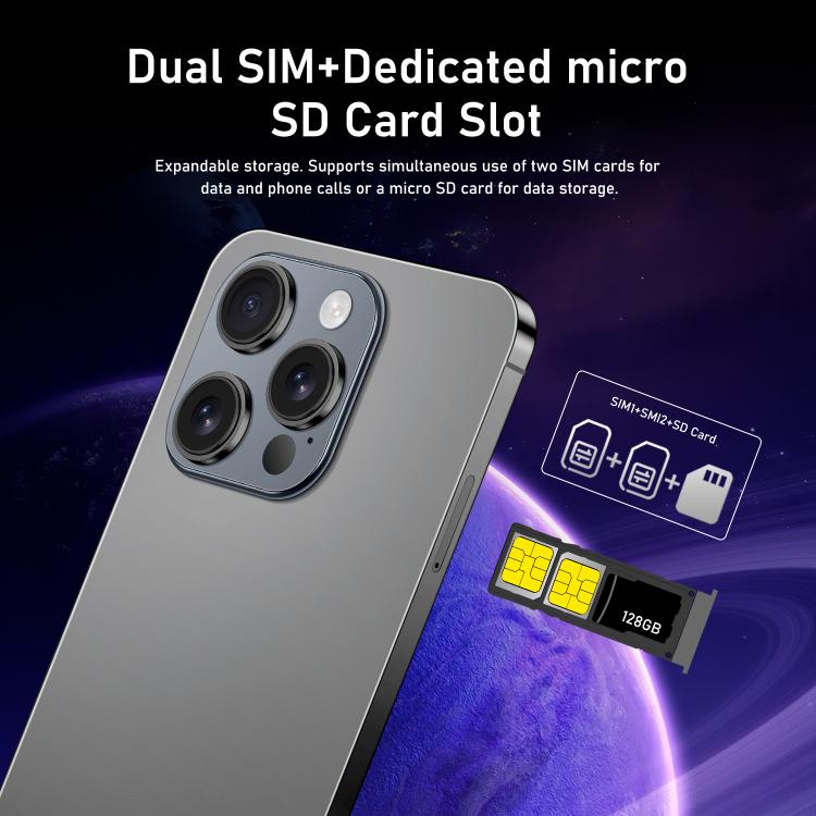 I16 Pro Max / RAi3, 3GB+64GB, 6.56 inch Android 10 MTK6739 Quad Core, Network: 4G, Dual SIM, EU Plug, US Plug, UK Plug, AU Plug