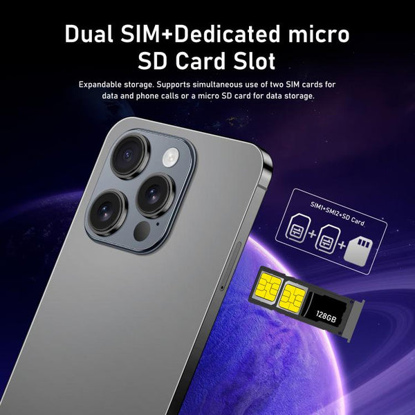 I16 Pro Max / RAi3, 3GB+64GB, 6.56 inch Android 10 MTK6739 Quad Core, Network: 4G, Dual SIM, EU Plug, US Plug, UK Plug, AU Plug