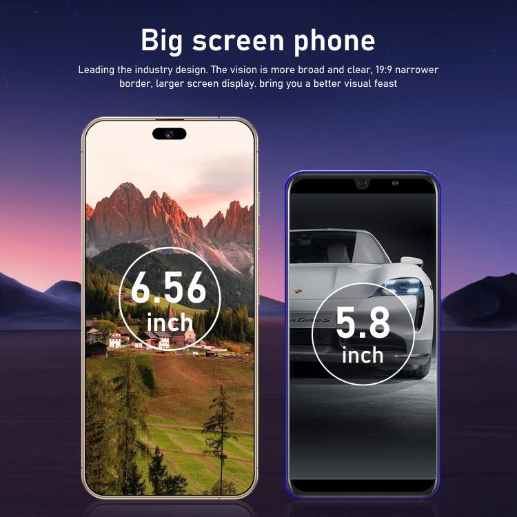 I16 Pro Max / RAi3, 3GB+64GB, 6.56 inch Android 10 MTK6739 Quad Core, Network: 4G, Dual SIM, EU Plug, US Plug, UK Plug, AU Plug