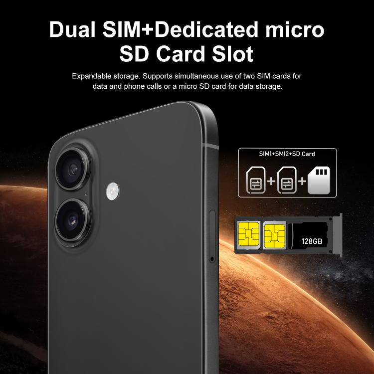 I16 Plus / RAi5, 3GB+64GB, 6.56 inch Android 10 MTK6739 Quad Core, Network: 4G, Dual SIM, EU Plug, US Plug, UK Plug, AU Plug