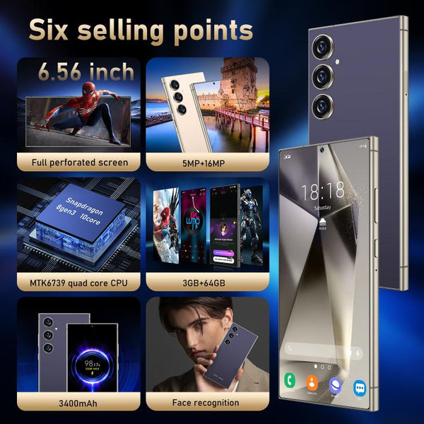 C24 Pro / S3-3, 3GB+64GB, 6.56 inch Android 10 MTK6739 Quad Core, Network: 4G, Dual SIM, EU Plug, US Plug, UK Plug