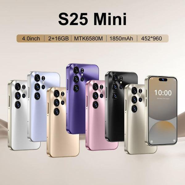 S25 Mini / ZKM10, 2GB+16GB, 4.0 inch Android 10 MTK6580M Quad Core, Network: 3G, Dual SIM