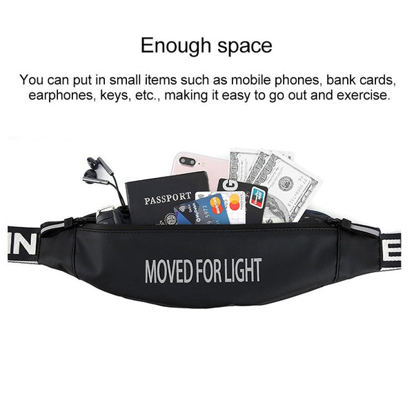 YSU-D1 Outdoor Fashion Running Sport Waterproof Mobile Phone Crossby Waist Bag