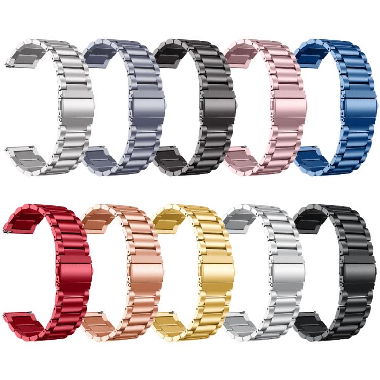 xDfind Three Beads Stainless Steel Watch Band