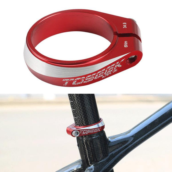 TOSEEK Aluminum Alloy Bicycle Seat Tube Clamp