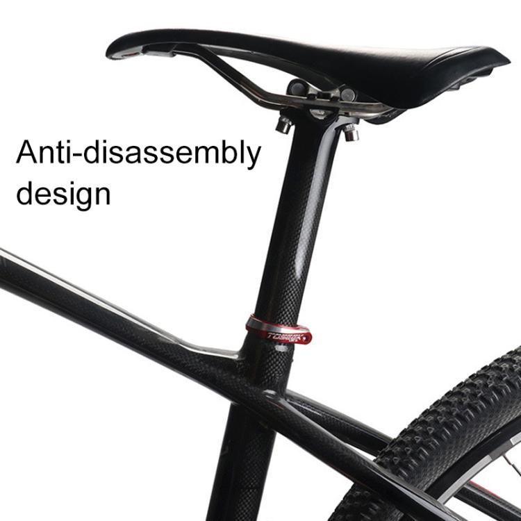 TOSEEK Aluminum Alloy Bicycle Seat Tube Clamp