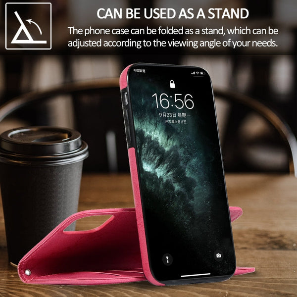 KLT888-2 Retro 2 in 1 Detachable Magnetic Horizontal Flip TPU + PU Leather Case with Holder & Card Slots & Photo Frame & Wallet, For iPhone 11, For iPhone 11 Pro, For iPhone 11 Pro Max, For iPhone 6