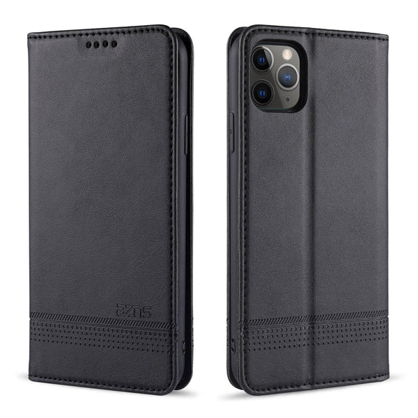 AZNS Magnetic Calf Texture Horizontal Flip Leather Case with Card Slots & Holder & Wallet, For iPhone 12 Pro Max, For iPhone 12 / 12 Pro, For iPhone 12 mini, For iPhone 11 Pro Max