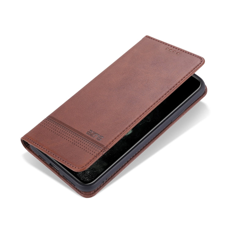 AZNS Magnetic Calf Texture Horizontal Flip Leather Case with Card Slots & Holder & Wallet, For iPhone 11 Pro, For iPhone 11