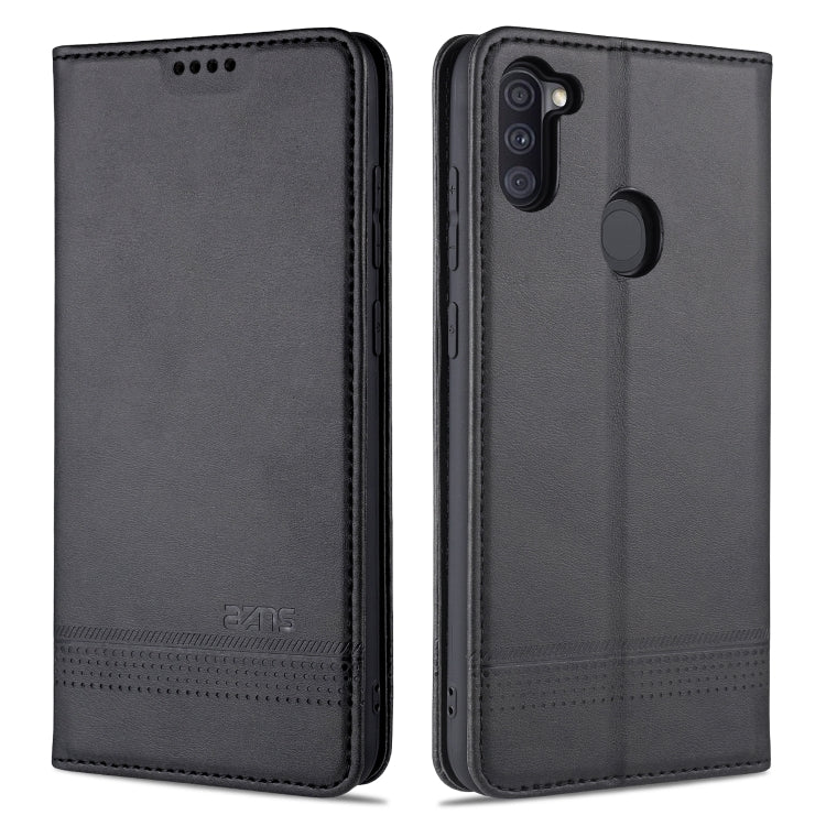 AZNS Magnetic Calf Texture Horizontal Flip Leather Case with Card Slots & Holder & Wallet, For Samsung Galaxy A11, For Samsung Galaxy A21s, For Samsung Galaxy A31, For Samsung Galaxy A41