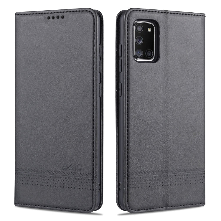 AZNS Magnetic Calf Texture Horizontal Flip Leather Case with Card Slots & Holder & Wallet, For Samsung Galaxy A11, For Samsung Galaxy A21s, For Samsung Galaxy A31, For Samsung Galaxy A41