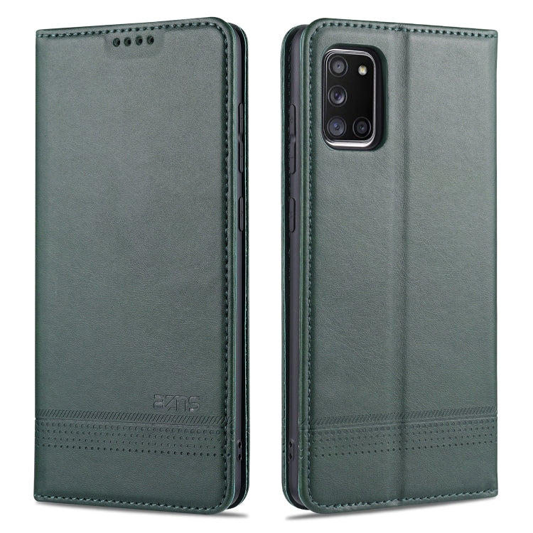 AZNS Magnetic Calf Texture Horizontal Flip Leather Case with Card Slots & Holder & Wallet, For Samsung Galaxy A11, For Samsung Galaxy A21s, For Samsung Galaxy A31, For Samsung Galaxy A41