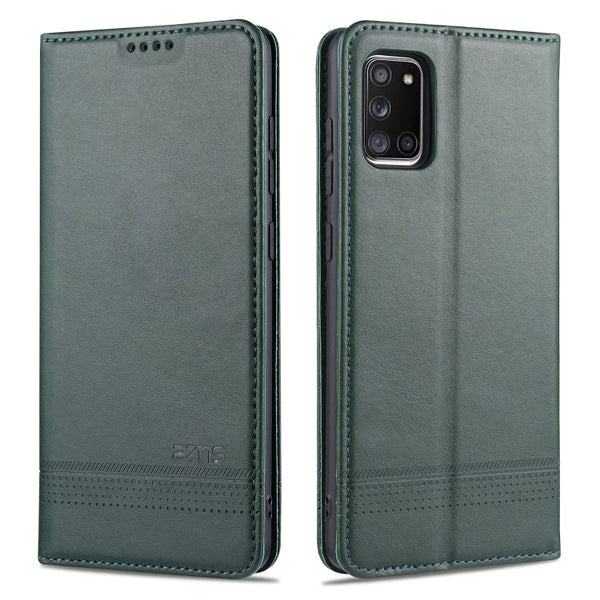 AZNS Magnetic Calf Texture Horizontal Flip Leather Case with Card Slots & Holder & Wallet, For Samsung Galaxy A11, For Samsung Galaxy A21s, For Samsung Galaxy A31, For Samsung Galaxy A41