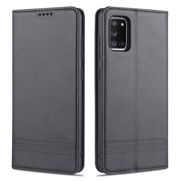 AZNS Magnetic Calf Texture Horizontal Flip Leather Case with Card Slots & Holder & Wallet, For Samsung Galaxy A11, For Samsung Galaxy A21s, For Samsung Galaxy A31, For Samsung Galaxy A41