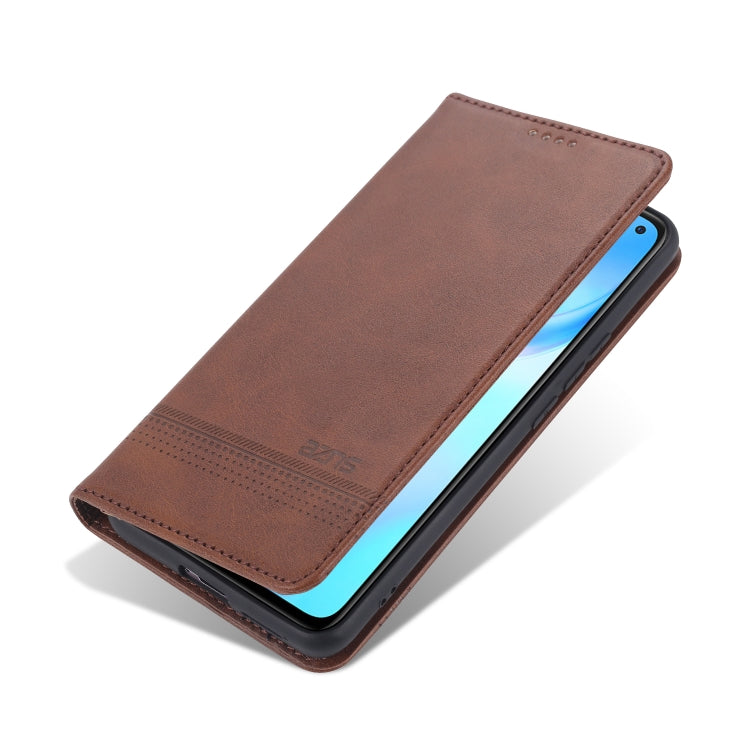 AZNS Magnetic Calf Texture Horizontal Flip Leather Case with Card Slots & Holder & Wallet, For vivo X30 / X30 Pro, For vivo X50 / X50 Pro, For vivo Y50, For vivo Z6