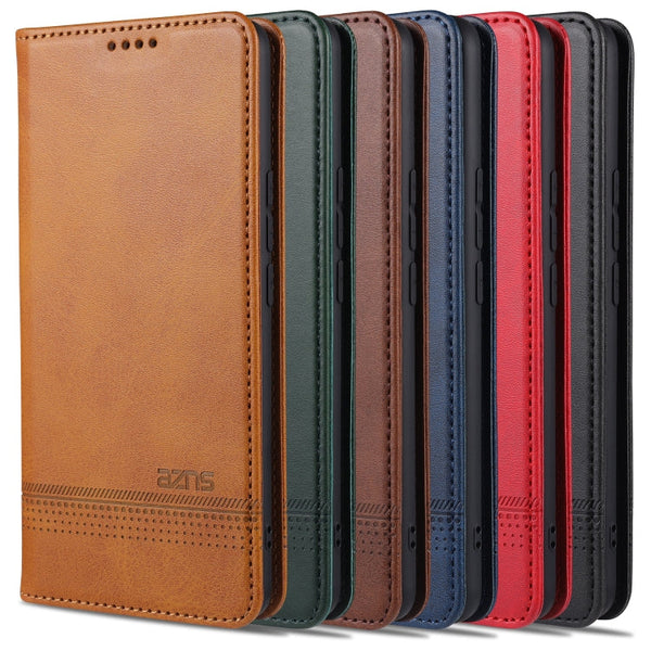 AZNS Magnetic Calf Texture Horizontal Flip Leather Case with Card Slots & Holder & Wallet, For vivo X30 / X30 Pro, For vivo X50 / X50 Pro, For vivo Y50, For vivo Z6